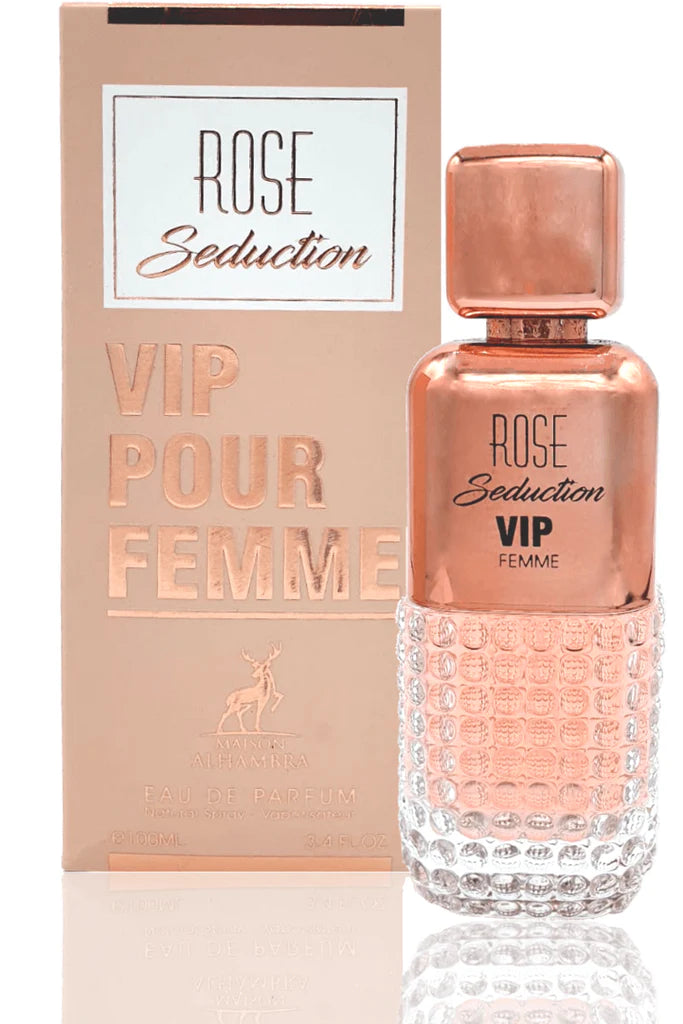 Maison Alhambra Rose Seductin Vip Pour Femme 100ml