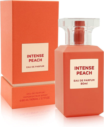 FRAGRANCE WORLD - INTENSE PEACH - EAU DE PARFUM - 80ML - BITTER PEACH DUPE