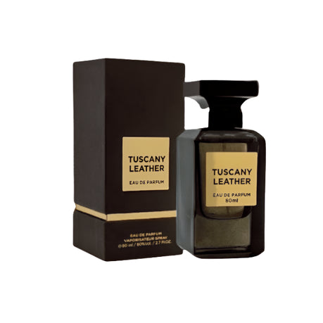 FRAGRANCE WORLD - TUSCANY LEATHER -  80ML - INSPIRED BY TF TUSCAN